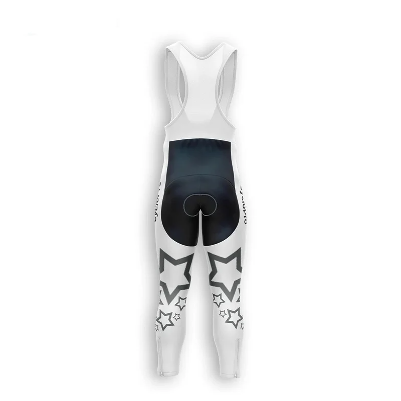 COLLANT CYCLISTE AUTOMNE HOMME BLANC - STAR+