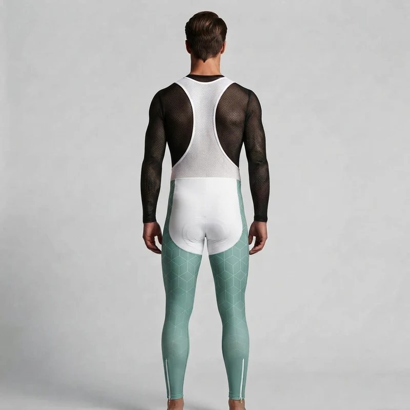 COLLANT CYCLISTE AUTOMNE HOMME VERT - CUBIC+