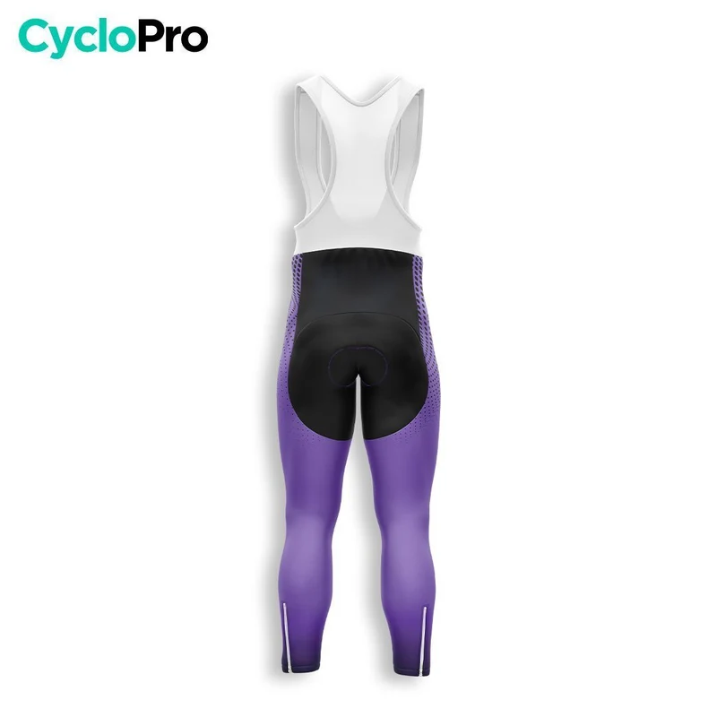 COLLANT CYCLISTE AUTOMNE HOMME VIOLET - DIMENSION+