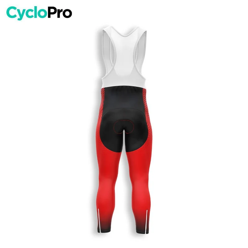 COLLANT CYCLISTE AUTOMNE HOMME ROUGE - DIMENSION+