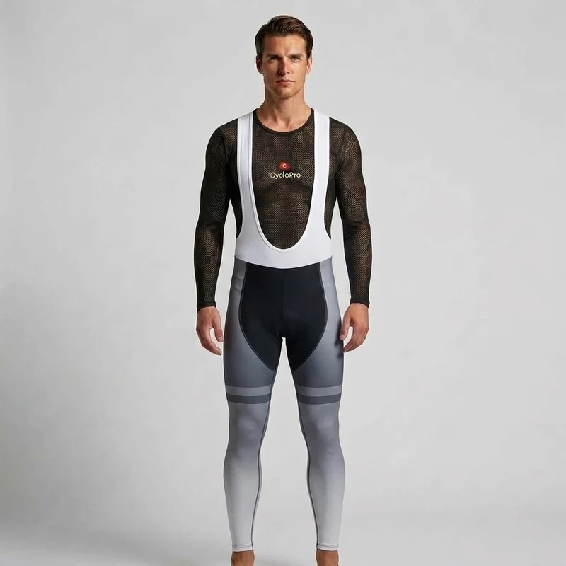 COLLANT CYCLISTE AUTOMNE HOMME / GRIS - TRACE+