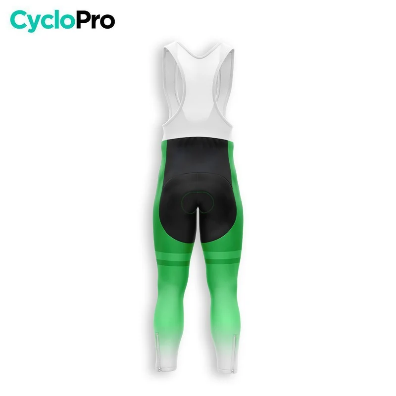 COLLANT CYCLISTE AUTOMNE HOMME / VERT - TRACE+