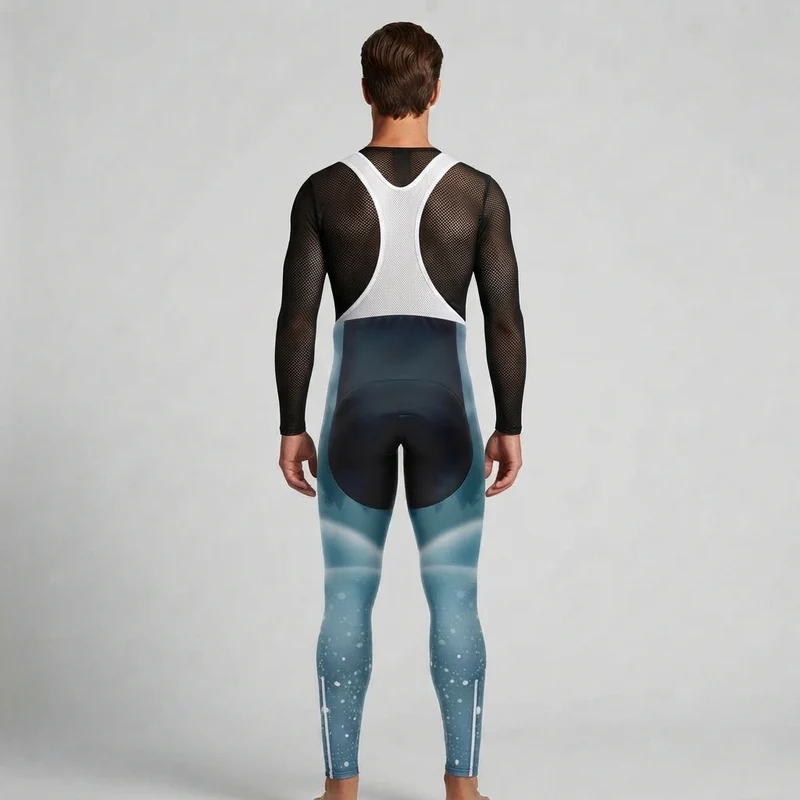COLLANT CYCLISTE AUTOMNE HOMME / BLEU - SNOW+