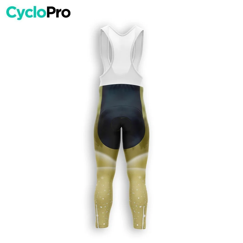 COLLANT CYCLISTE AUTOMNE HOMME JAUNE - SNOW+
