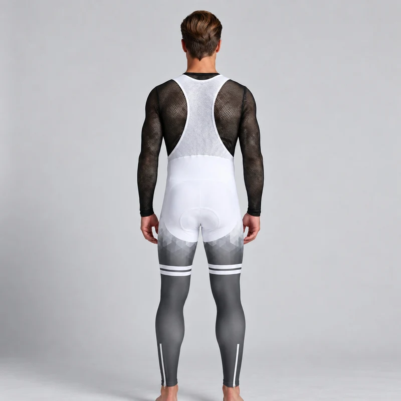 COLLANT CYCLISTE AUTOMNE HOMME NOIR - CRISTAL+