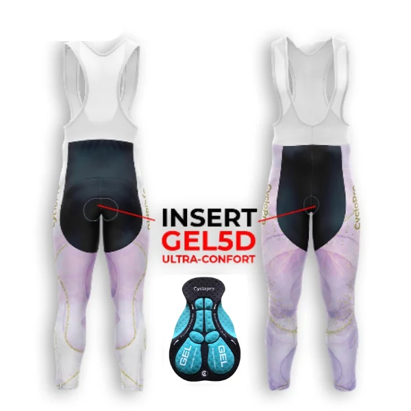 TENUE CYCLISTE HIVER HOMME VIOLETTE - TEINTE+