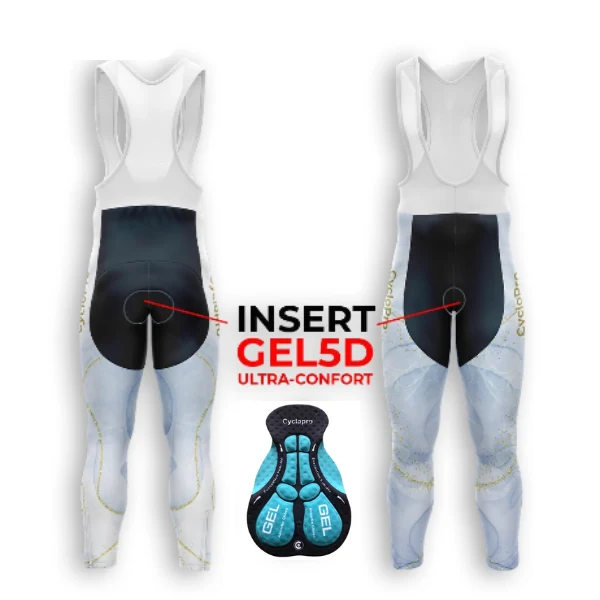 TENUE CYCLISTE HIVER HOMME BLEUE - TEINTE+