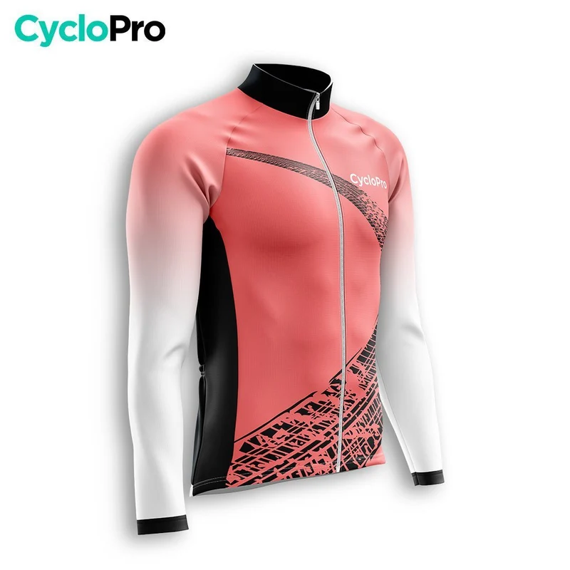 TENUE CYCLISTE HIVER HOMME ROUGE - TRACE+