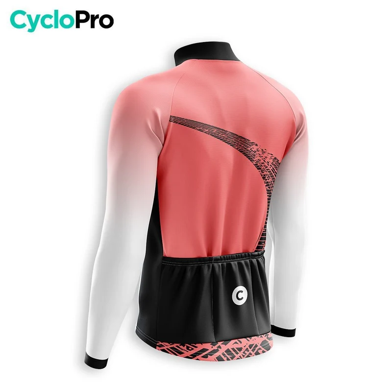TENUE CYCLISTE HIVER HOMME ROUGE - TRACE+
