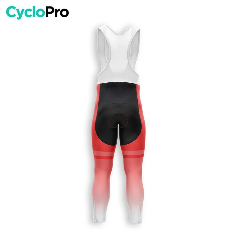 TENUE CYCLISTE HIVER HOMME ROUGE - TRACE+