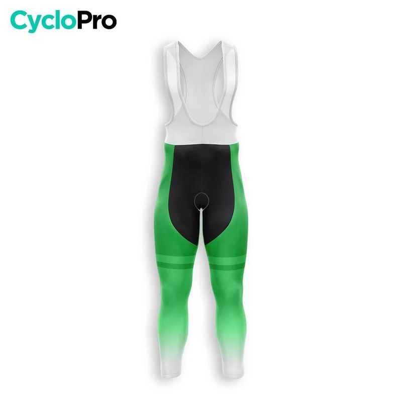 TENUE CYCLISTE HIVER HOMME VERTE - TRACE+