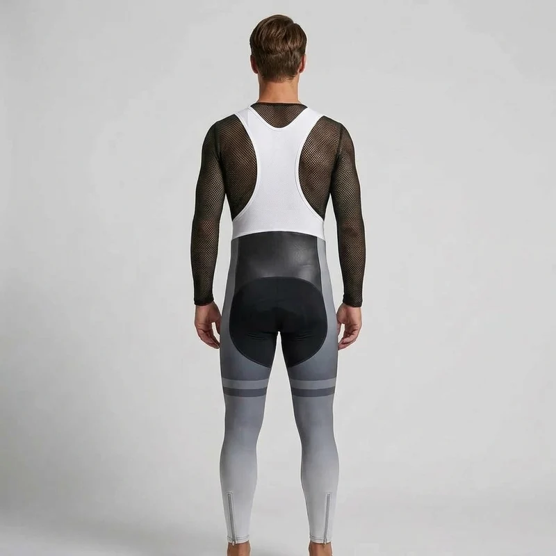 COLLANT CYCLISTE HIVER HOMME / GRIS - TRACE+