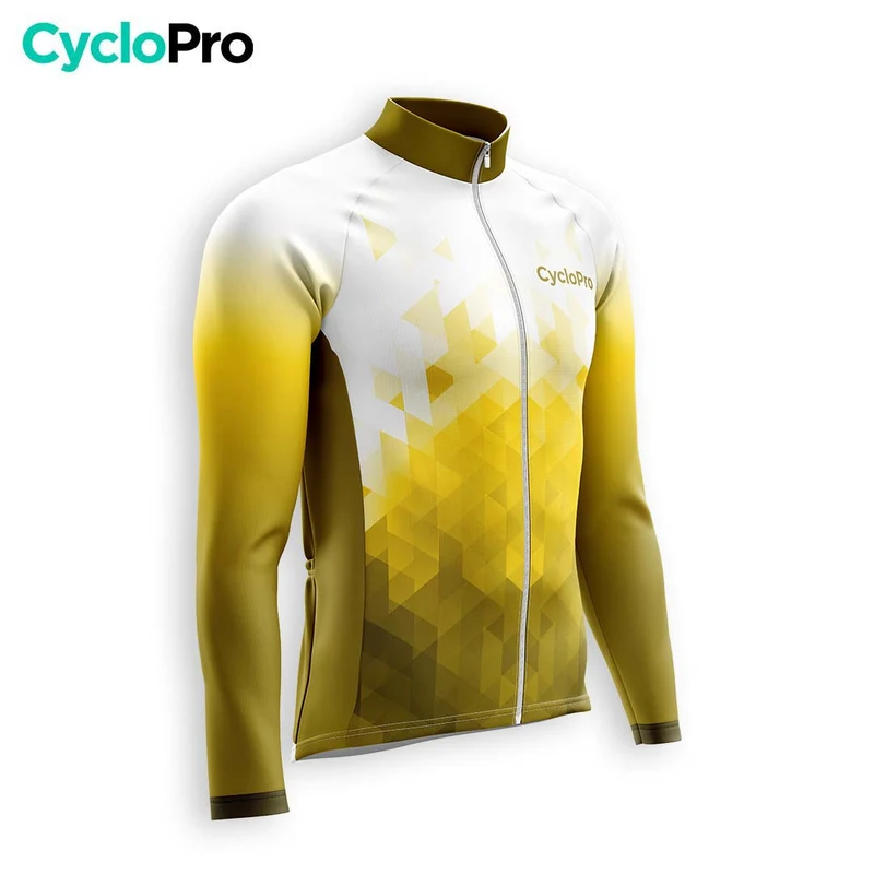 TENUE CYCLISTE HIVER HOMME JAUNE - CRISTAL+