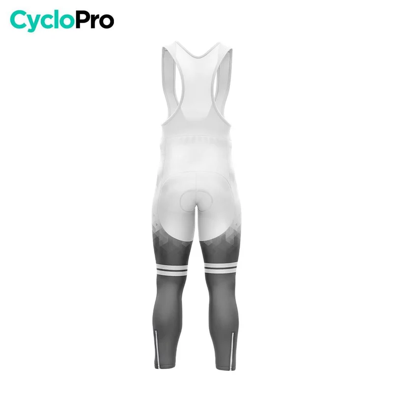 TENUE CYCLISTE HIVER HOMME NOIRE - CRISTAL+