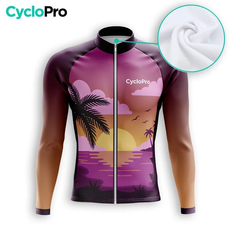 MAILLOT LONG DE CYCLISME HIVER - SUNRISE+