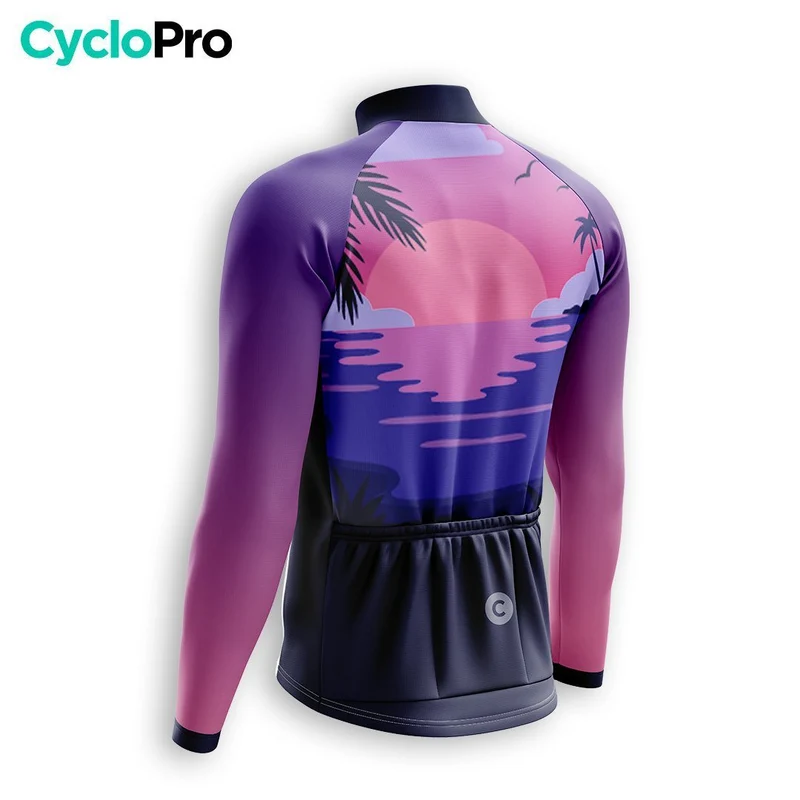 MAILLOT LONG DE CYCLISME HIVER - RELAX+