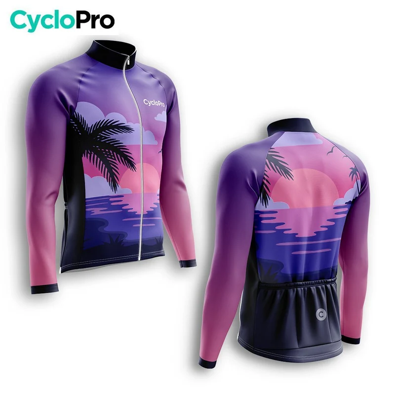 MAILLOT LONG DE CYCLISME HIVER - RELAX+
