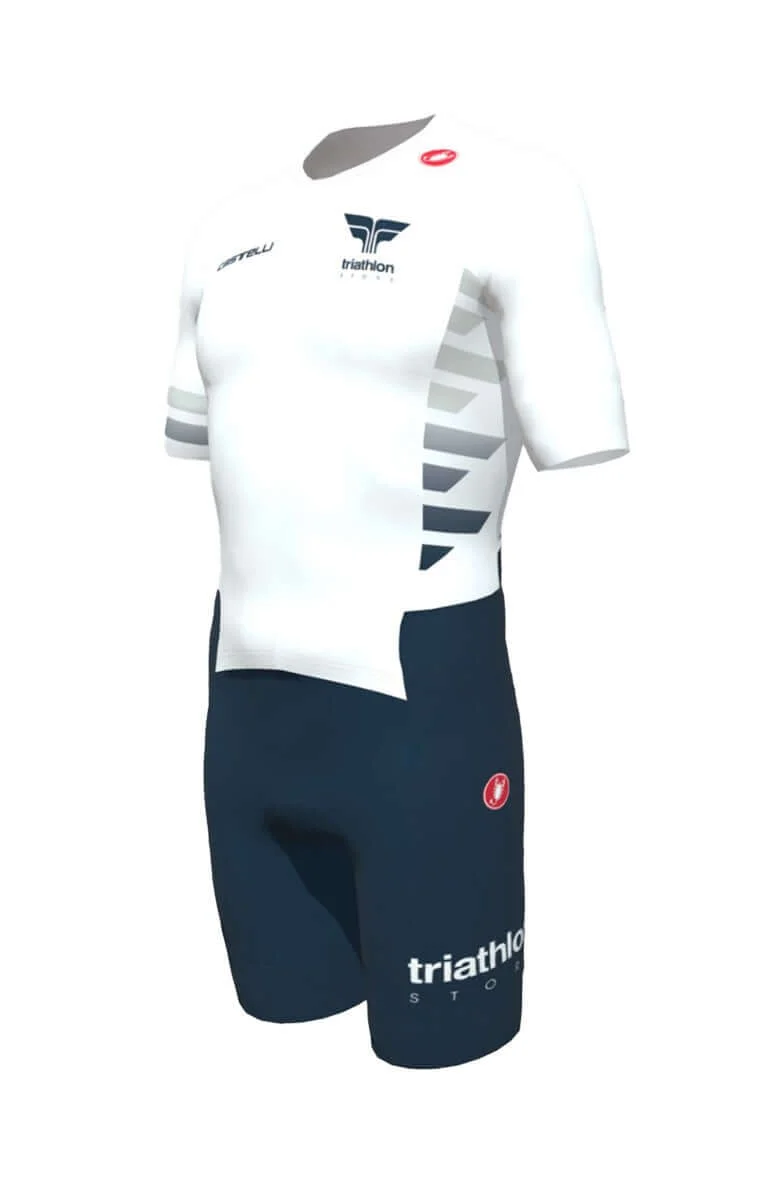 Triathlon Store Blanc Bleu 2024 - Homme | Castelli