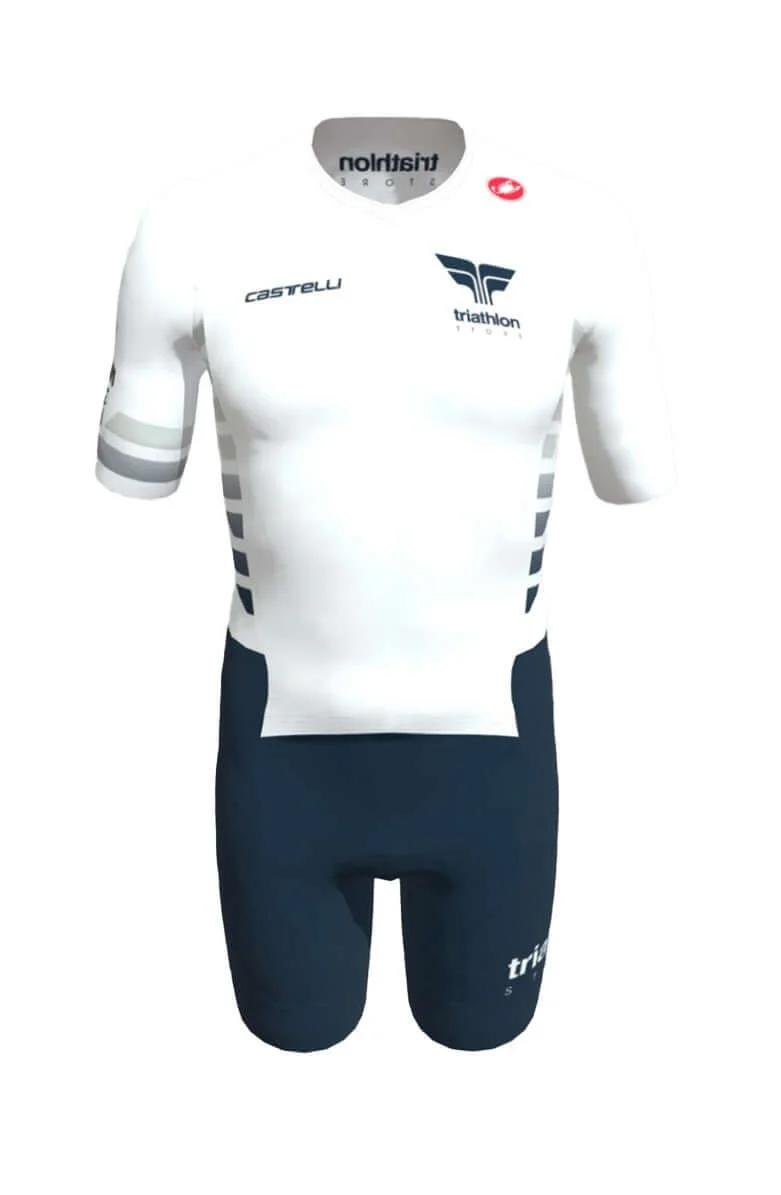 Triathlon Store Blanc Bleu 2024 - Homme | Castelli