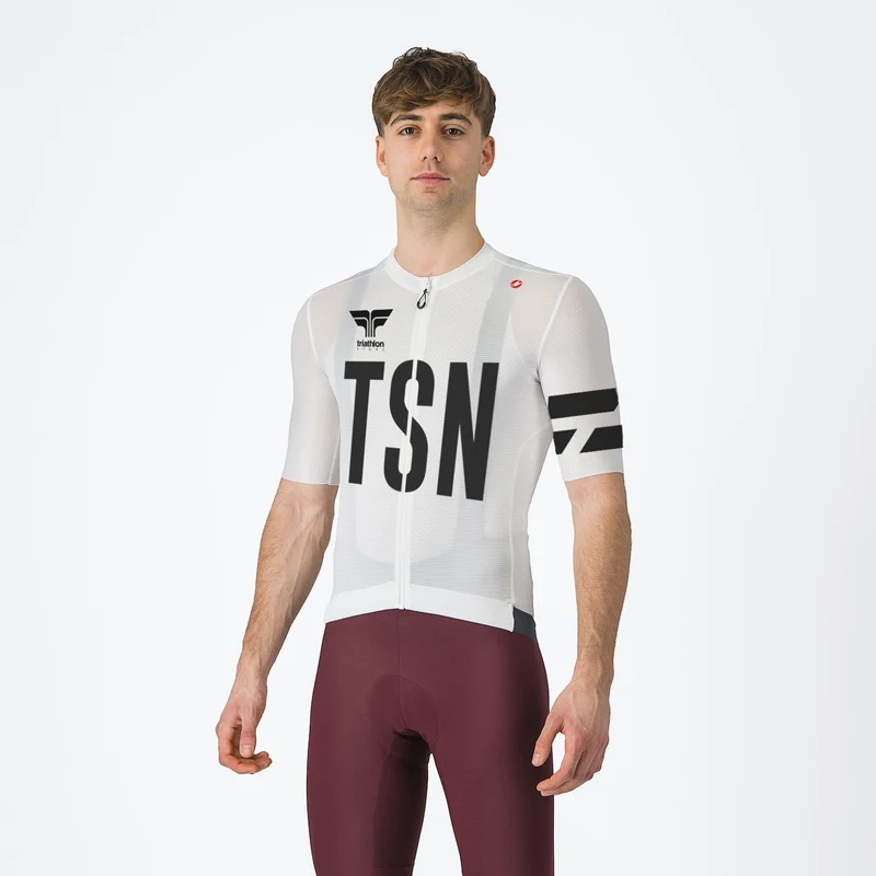 Maillot Tsn Espresso Blanc - Homme | Castelli