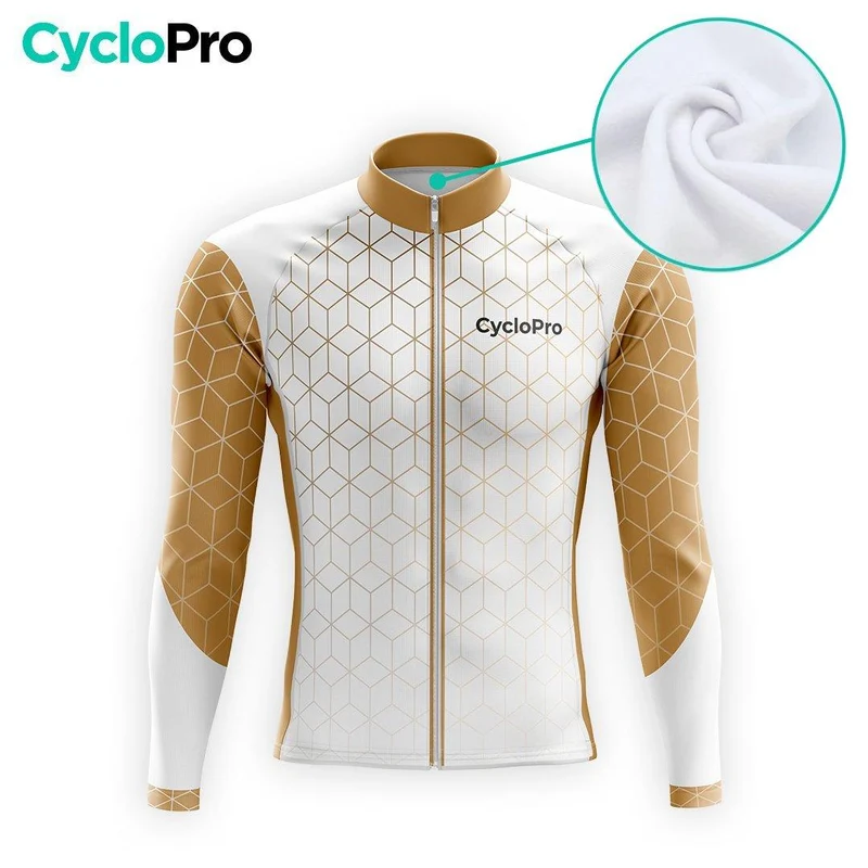 TENUE CYCLISTE HIVER HOMME MARRON - CUBIC+
