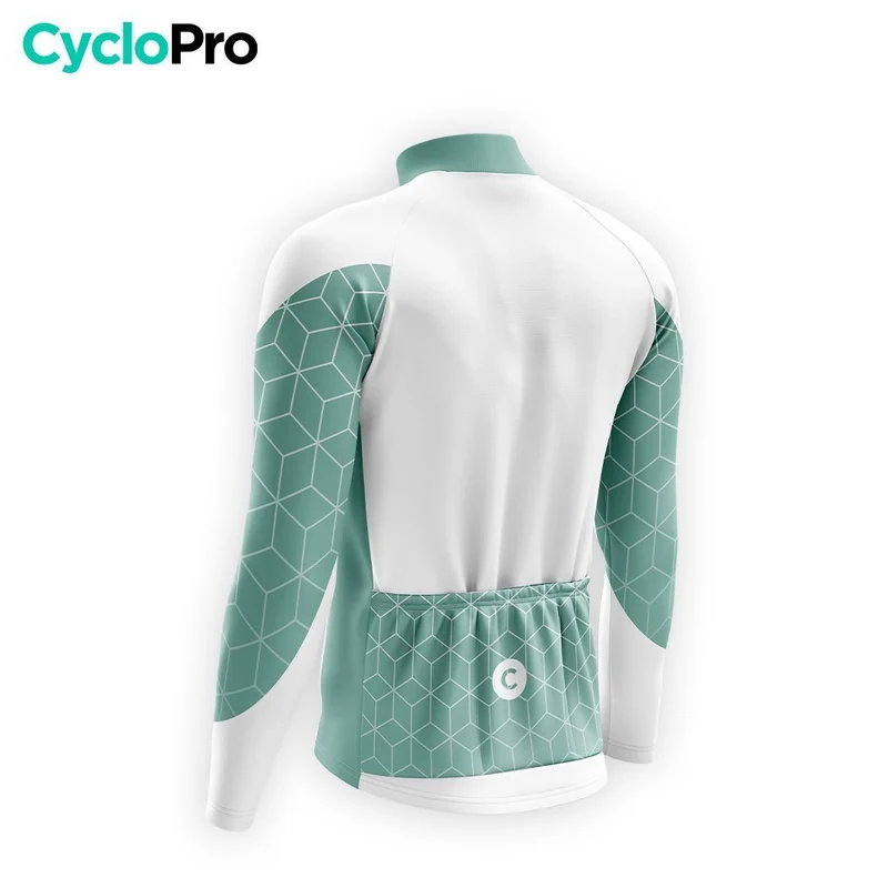 TENUE CYCLISTE HIVER HOMME VERT - CUBIC+