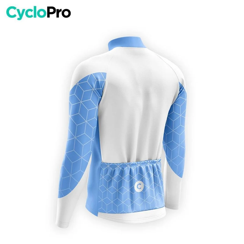 TENUE CYCLISTE HIVER HOMME BLEU - CUBIC+