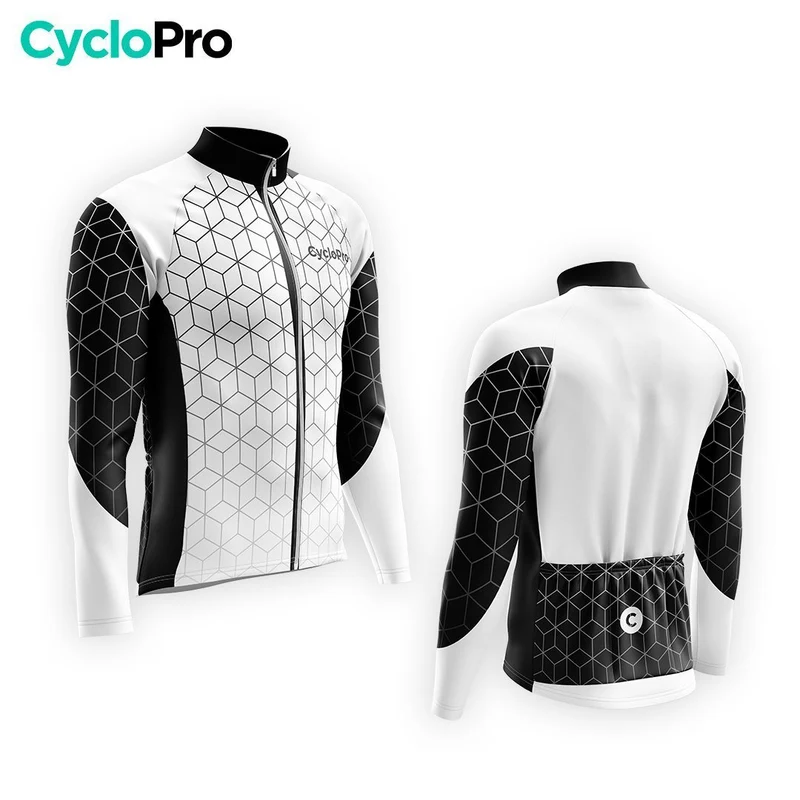 TENUE CYCLISTE HIVER HOMME NOIR - CUBIC+