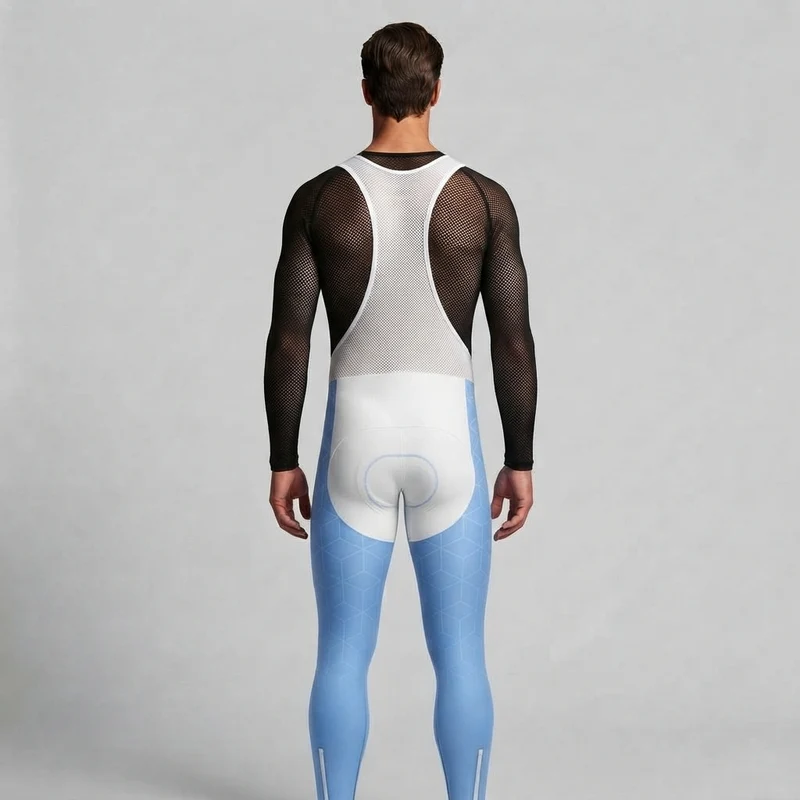 COLLANT CYCLISTE HIVER HOMME / BLEU - CUBIC+