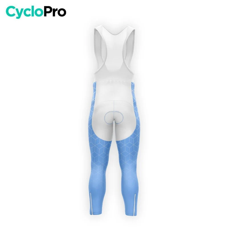 COLLANT CYCLISTE HIVER HOMME / BLEU - CUBIC+