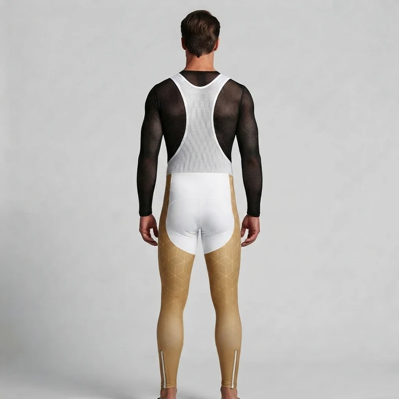 COLLANT CYCLISTE HIVER HOMME / MARRON - CUBIC+