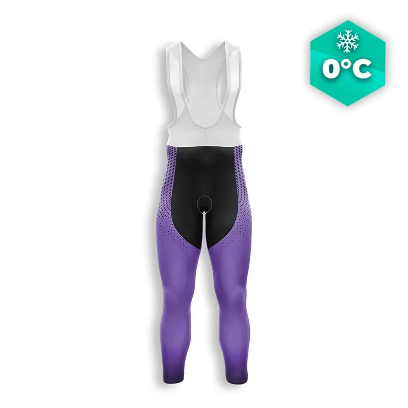 COLLANT CYCLISTE HIVER HOMME / VIOLET - DIMENSION+