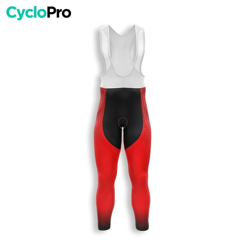 TENUE CYCLISTE HIVER HOMME ROUGE - DIMENSION+