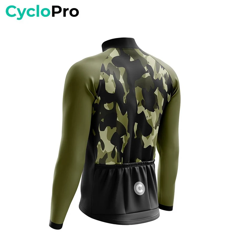 TENUE CYCLISTE HIVER FEUILLE - COMMANDEUR