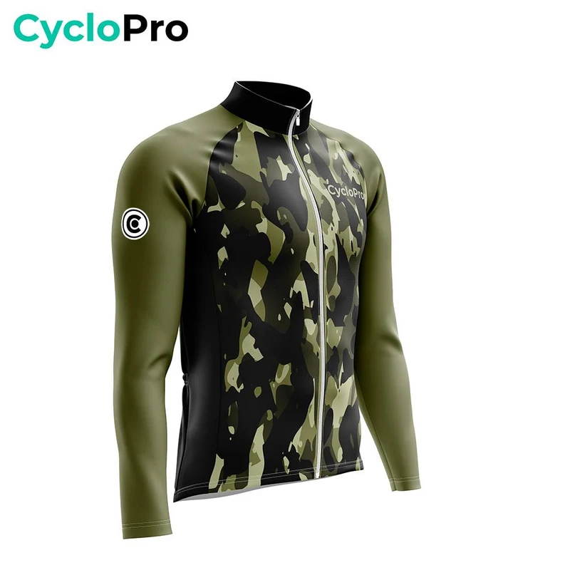 TENUE CYCLISTE HIVER FEUILLE - COMMANDEUR