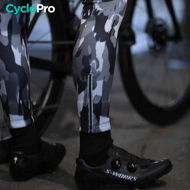 TENUE CYCLISTE HIVER GRISE - COMMANDEUR