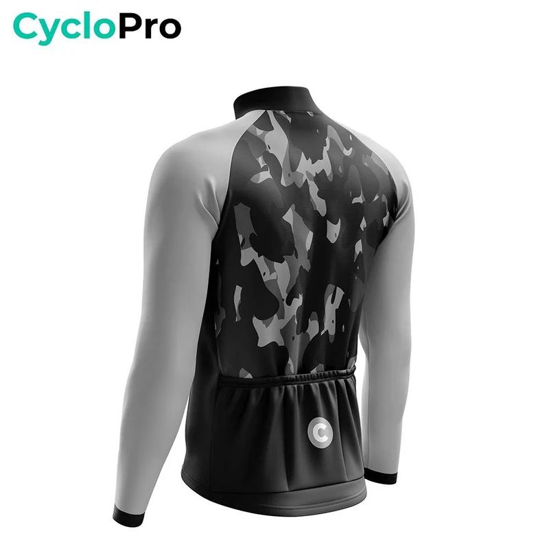 TENUE CYCLISTE HIVER GRISE - COMMANDEUR