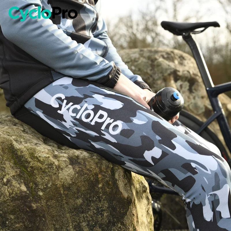 TENUE CYCLISTE HIVER MARINE - COMMANDEUR