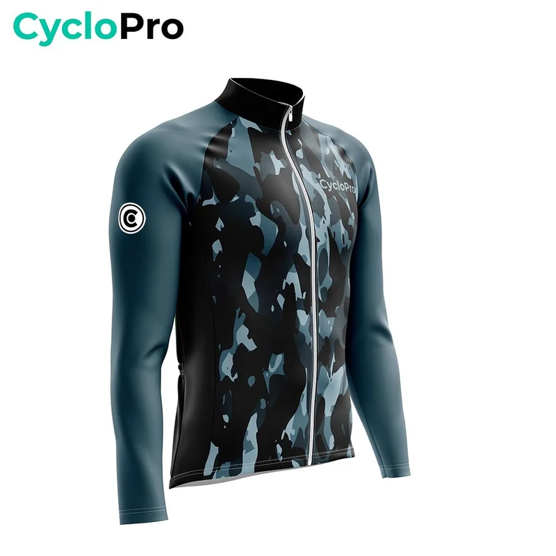 TENUE CYCLISTE HIVER MARINE - COMMANDEUR