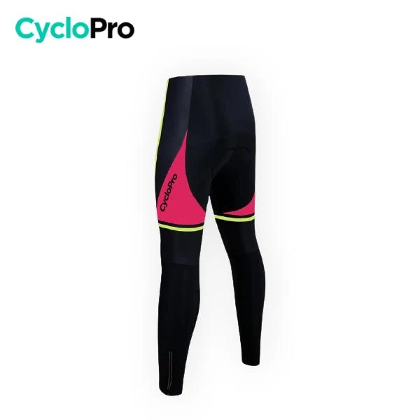 COLLANT CYCLISTE POUR FEMMES HIVER ROSE - OPTIMUM+