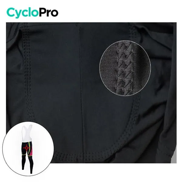 COLLANT CYCLISTE POUR FEMMES HIVER ROSE - OPTIMUM+