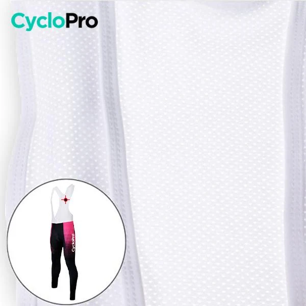 COLLANT CYCLISTE POUR FEMMES AUTOMNE - PINK BUBBLE