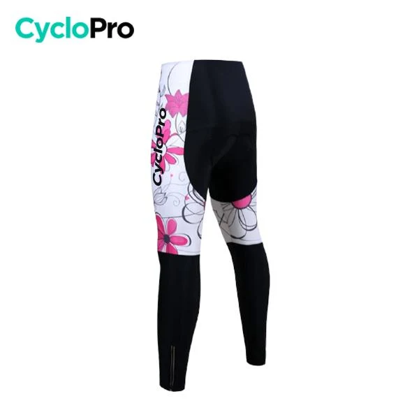 COLLANT CYCLISTE POUR FEMMES AUTOMNE - FLEURS PASSION