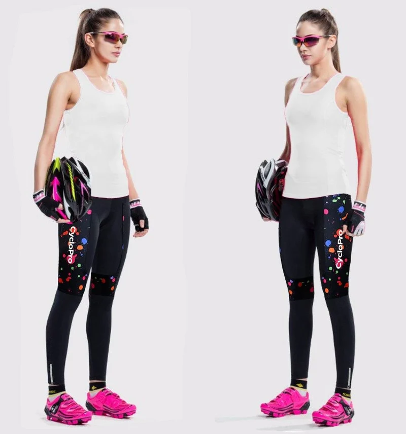 COLLANT CYCLISTE POUR FEMMES AUTOMNE - PAINT+