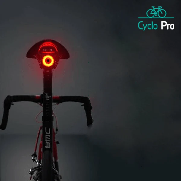 Eclairage vélo arrière intelligent CYCLOTOP