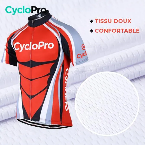 TENUE DE CYCLISTE ROUTE ROUGE- SHAPE+