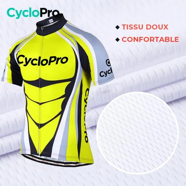 TENUE DE CYCLISTE ROUTE JAUNE - SHAPE+