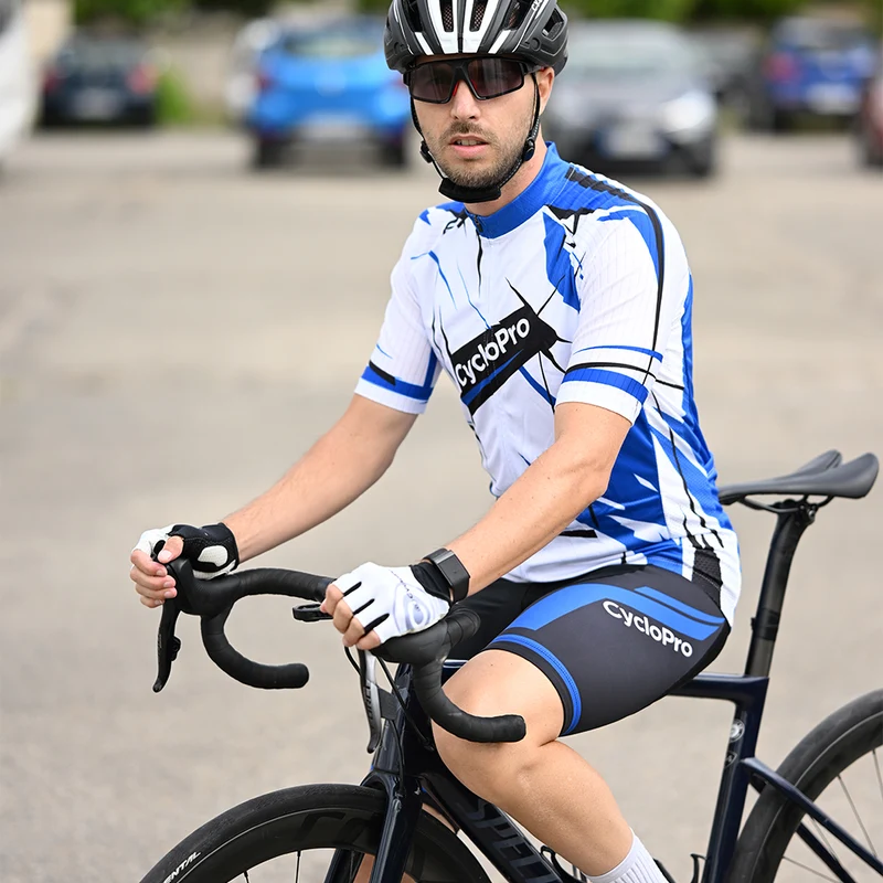 TENUE DE CYCLISTE ROUTE BLEUE - SENSAS+