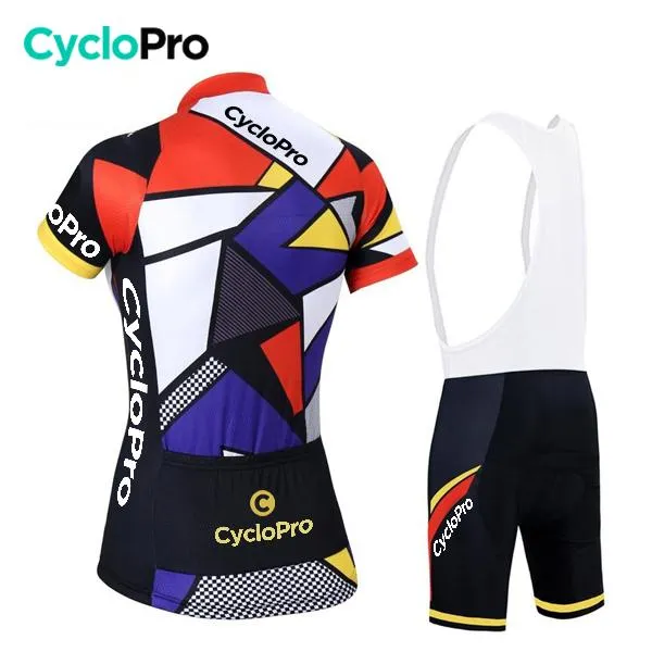 TENUE VÉLO DE ROUTE MOSAIQUE - CONFORT+