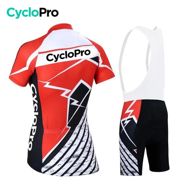 TENUE VÉLO DE ROUTE ROUGE - CONFORT+